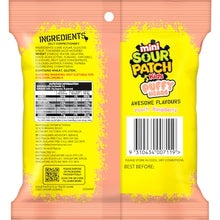 Sour Patch Kids Mini Puffy Heads Peach & Raspberry 80g