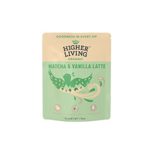 Higher Living Matcha & Vanilla Latte Powder 50g