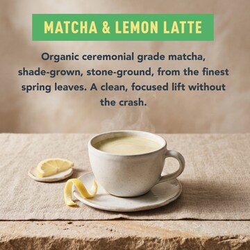 Higher Living Matcha & Lemon Latte Powder 50g