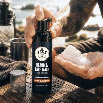 Jack The Barber Beard & Face Foaming Wash 150mL