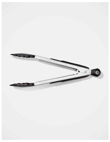 Good Grips Stainless Steel Tongs 23cm in Silver/Black