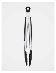 Good Grips Stainless Steel Tongs 23cm in Silver/Black