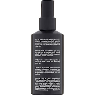 Jack The Barber Clay Spray Liquid Styler Strong Hold 150mL