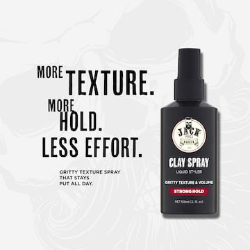 Jack The Barber Clay Spray Liquid Styler Strong Hold 150mL