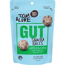 Tom & Luke Gut Snacka Balls Apple & Chia 132g