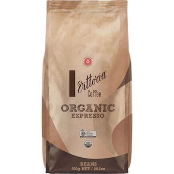 Vittoria Organic Coffee Beans 800g