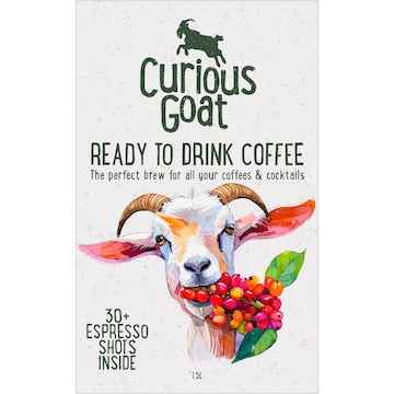 Curious Goat Ready To Drink Coffee 1.5L