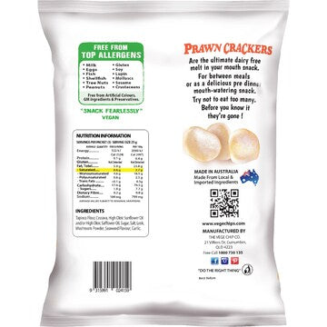 Vege Chips Prawn Crackers Sea Salt 75g
