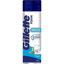 Gillette Sensitive Refreshing Shave Foam 245g