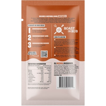 Mingle Moroccan BBQ Rub 25g