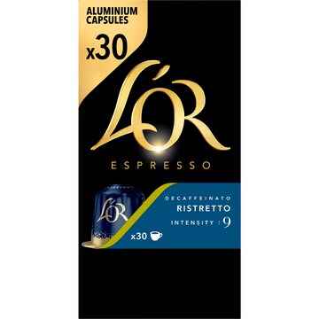 L'Or Ristretto Decaf Intensity 9 Coffee Pods 30 pack