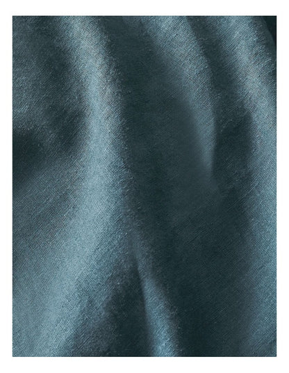 Sandy Cape Linen Quilt Cover Set in Seaglass
