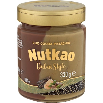 Nutkao Dubai Style Cocoa Pistachio Spread 330g