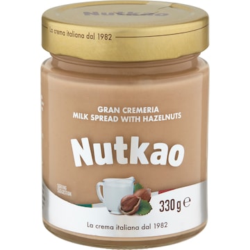 Nutkao Milk & Hazelnuts Spread Spread 330g
