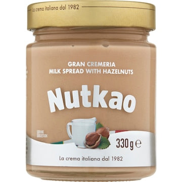 Nutkao Milk & Hazelnuts Spread Spread 330g