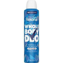 Rexona Men Whole Body Deodorant Thermo Menthol & Blue Lavender 230mL