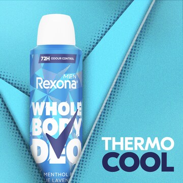 Rexona Men Whole Body Deodorant Thermo Menthol & Blue Lavender 230mL