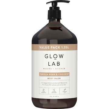 Glow Lab Vanilla & Coconut Body Wash 1.35L
