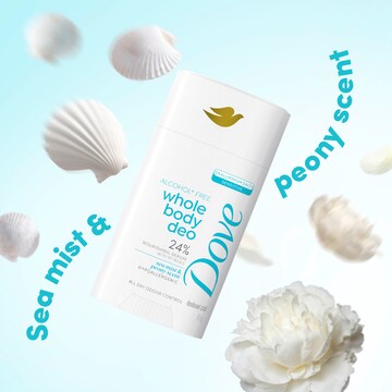 Dove Whole Body Deo Stick Sea Mist & Peony 81g