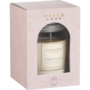 Haven Luxe 2-Wick Soy Candle Forever Yours each