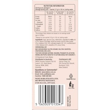 Lipton Chai Latte Espresso Sachets 8 pack