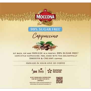 Moccona 99% Sugar Free Cappuccino Sachets 30 pack