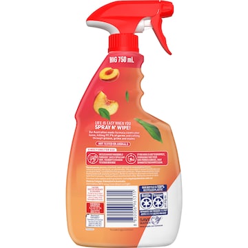 Ajax Scent Burst Multipurpose Cleaner Spray Peach Paradise 750mL