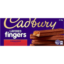 Cadbury Layered Fingers Biscuits Cinnamon 120g