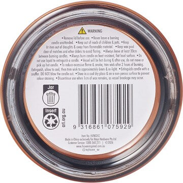 Haven 1 Wick Soy Candle Caramel Cloud each