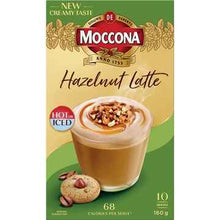 Moccona Hazelnut Latte Sachets 10 pack