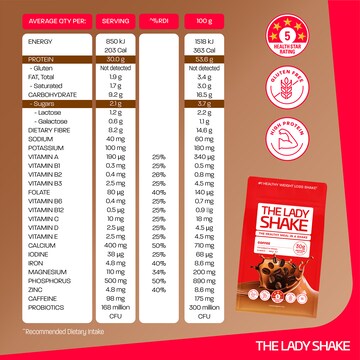 The Lady Shake Coffee Powder 560g