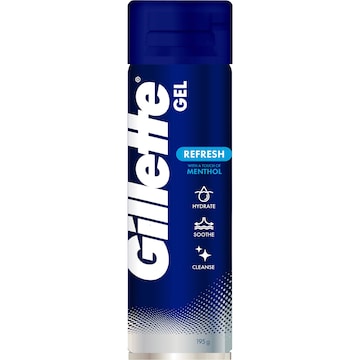 Gillette Comfort Glide Shave Gel Refresh 195g