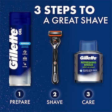 Gillette Comfort Glide Shave Gel Refresh 195g
