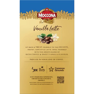 Moccona Creamy Vanilla Latte 10 pack