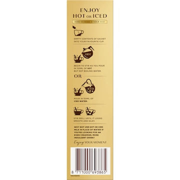 Moccona Coffee Sachets Creamy Vanilla Latte 10 pack