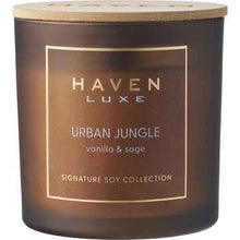 Haven Luxe Wood Wick Soy Candle Urban Jungle each