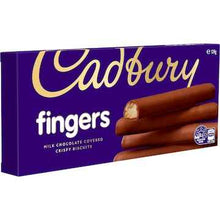 Cadbury Fingers Milk Chocolate Biscuits 124g
