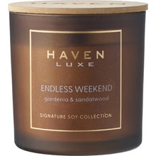 Haven Luxe Wood Wick Soy Candle Endless Week each