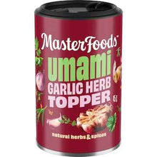 Masterfoods Umami Garlic Herb Topper Seasoning 45g