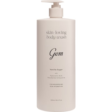 Gem Skin-Loving Body Wash Vanilla Sugar 900mL