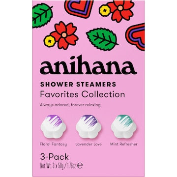 Anihana Shower Steamers Favourites 3 pack