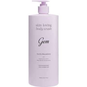 Gem Skin-Loving Body Wash Vanilla Macadamia 900mL