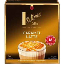 Vittoria Caramel Latte Sachets 16 pack
