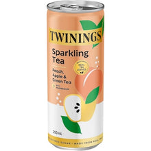 Twinings Sparkling Green Tea Can Peach & Apple 250mL