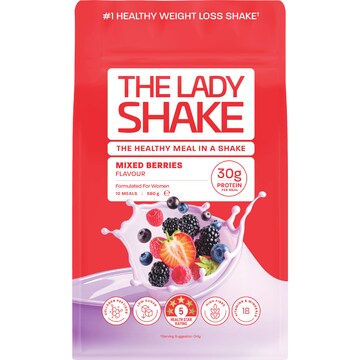 The Lady Shake Mixed Berry 560g