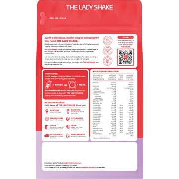 The Lady Shake Mixed Berry 560g