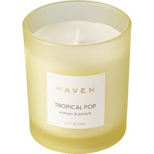 Haven 1 Wick Soy Candle Tropical Pop each