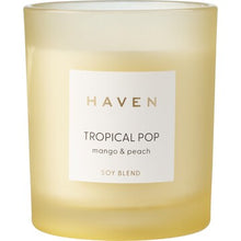 Haven 1 Wick Soy Candle Tropical Pop each