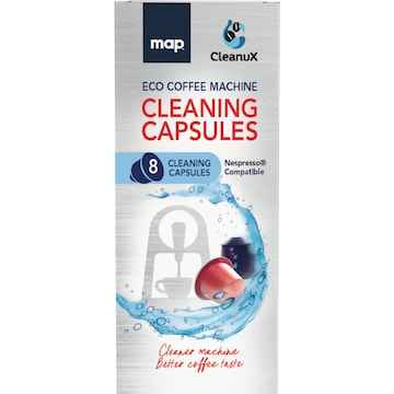 Map Eco Coffee Machine Cleaning Capsules 8 pack