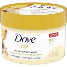 Dove Exfoliating Body Polish Scrub Crushed Almond & Mango Butter 298g